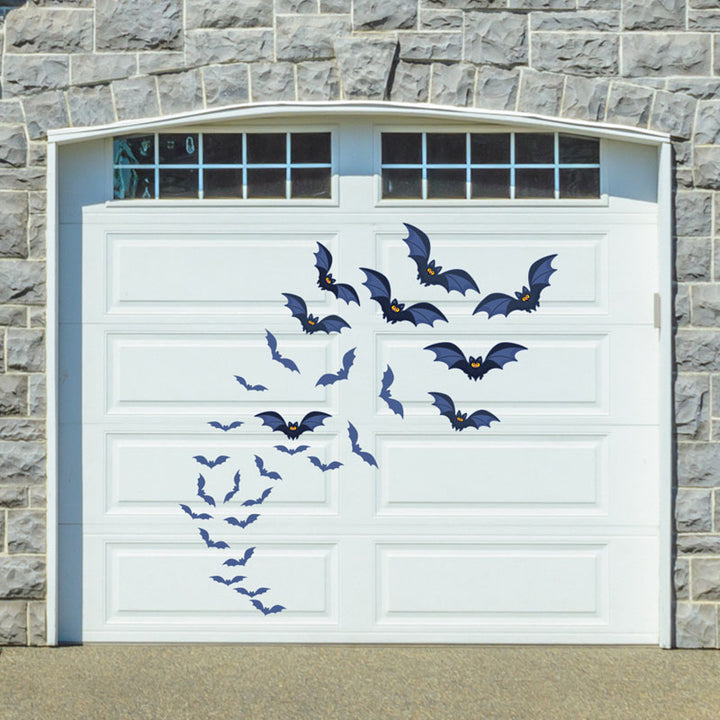 Halloween Bat and Spider Magnetic Decals