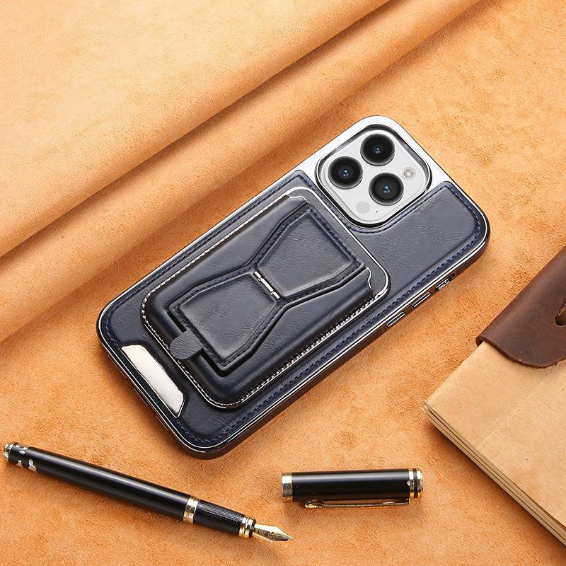 Magnetic card-holder phone case