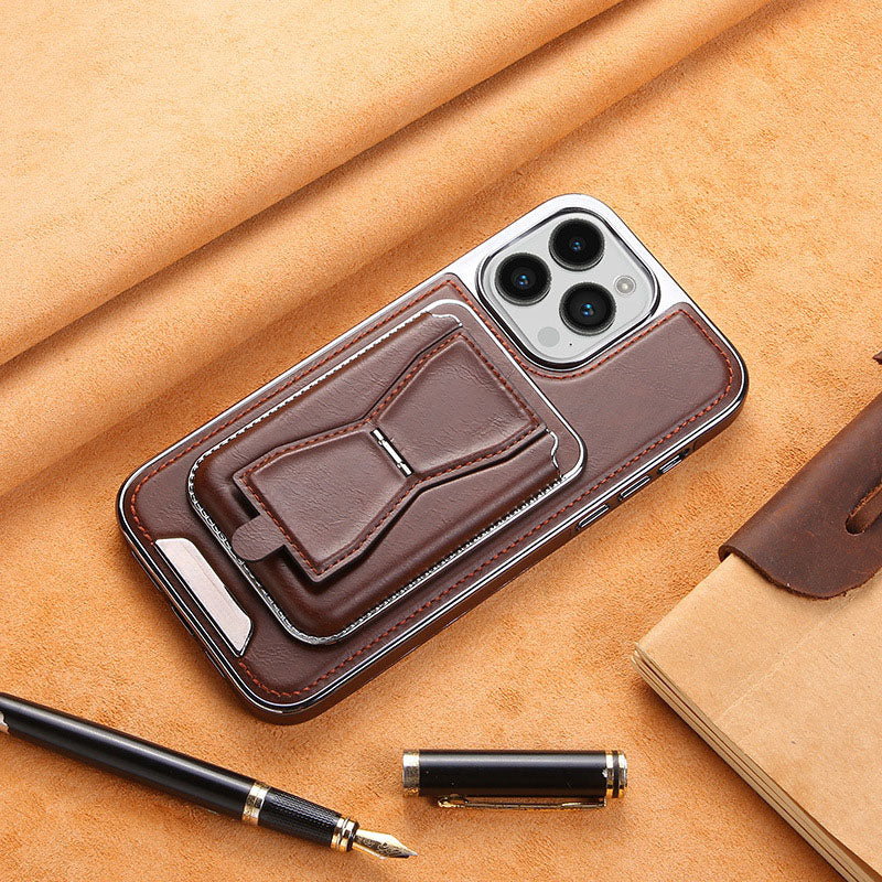 Magnetic card-holder phone case